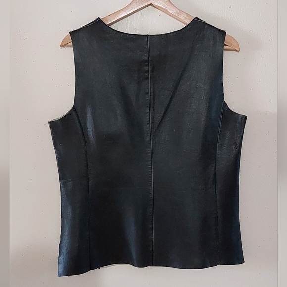 Danier Black Leather Top - Picture 5 of 5